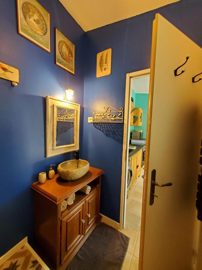 La Dolce Vita - Studio Dans Propriete Avec Piscine Montpeyroux  Ngoại thất bức ảnh